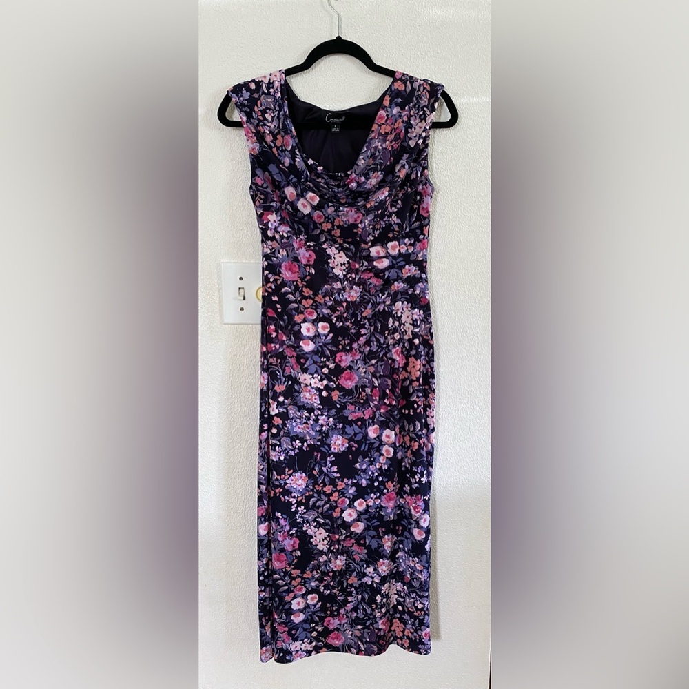 Connected Apparel Midi Dress